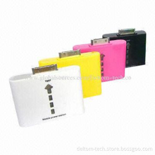 Colorful Lithium 1,200mAh Portable Mini Power Banks with 5V, 500mA Rated Output